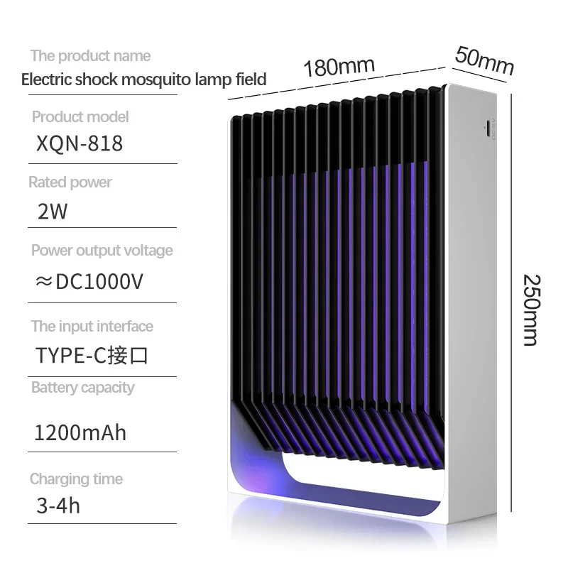 Duża lampa elektroniczny zabójca komarów światło ultrafioletowe komarami na moskitiery kempingowe do restauracji