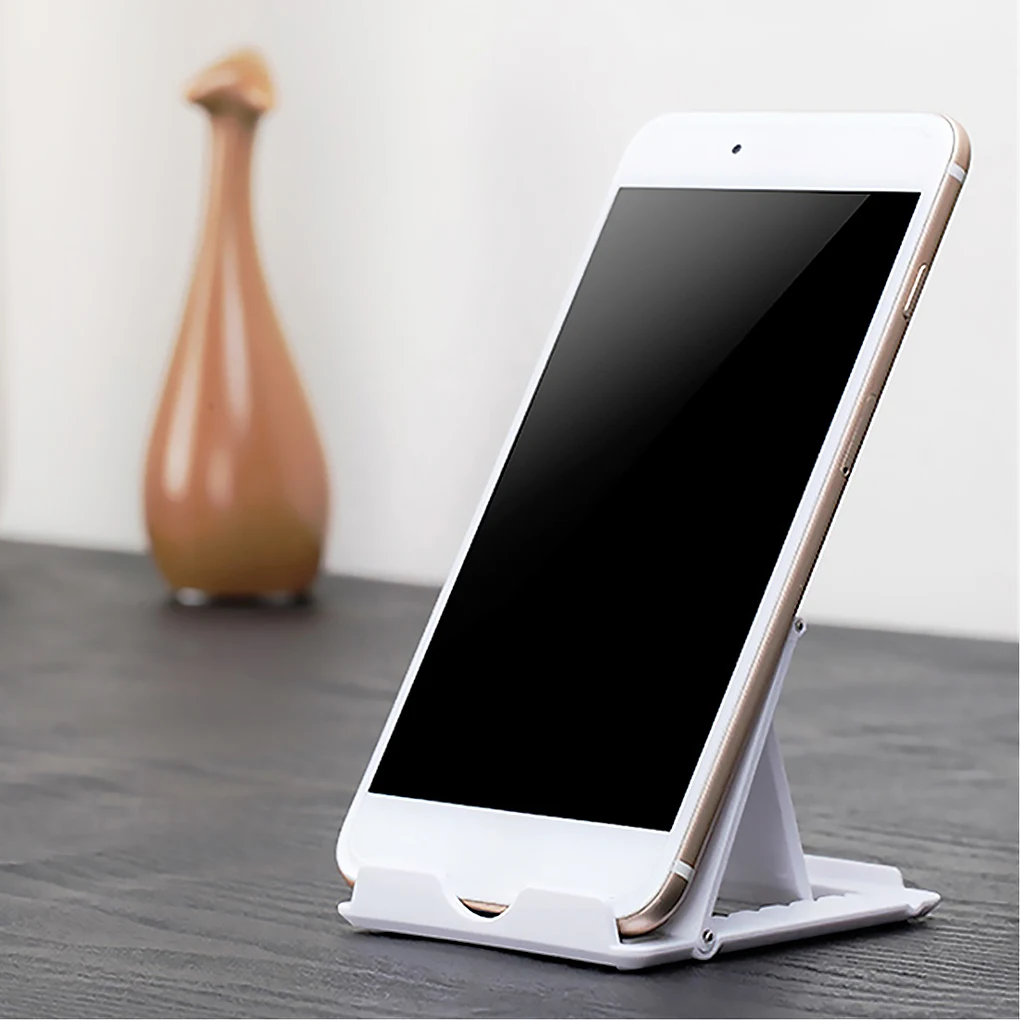 جديد 1 قطعة/2 قطعة/5 قطعة حامل هاتف مكتب حامل قوس آيفون Xs ماكس 12 13 برو ل شاومي Mi 9 البلاستيك طوي مكتب حامل حامل