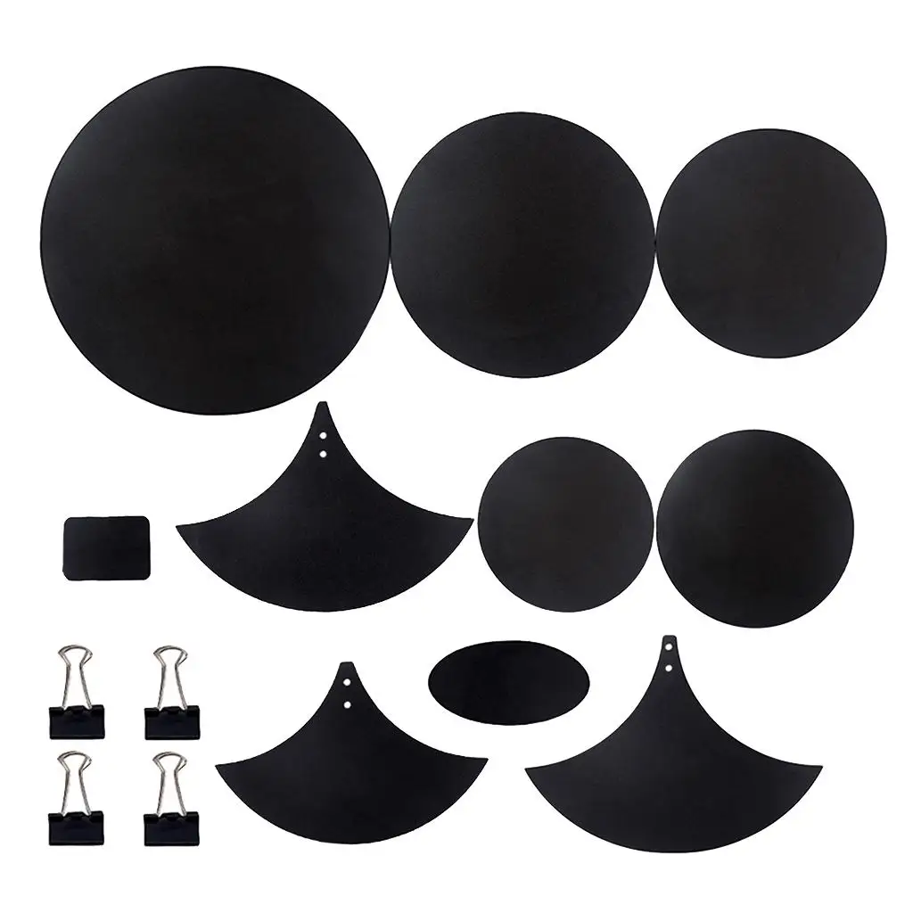 

Drum Mute Pad Mat 14pc Sound Off Blocks Mat for Drum Practice Parts