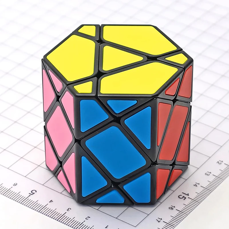 

Шестиугольная призма Speed Cube 3X3X3 Сложные головоломки для мозга Сенсорные игрушки СДВГ Подарки для тревоги для подростков Хлопчики Девочки кубик антистресс