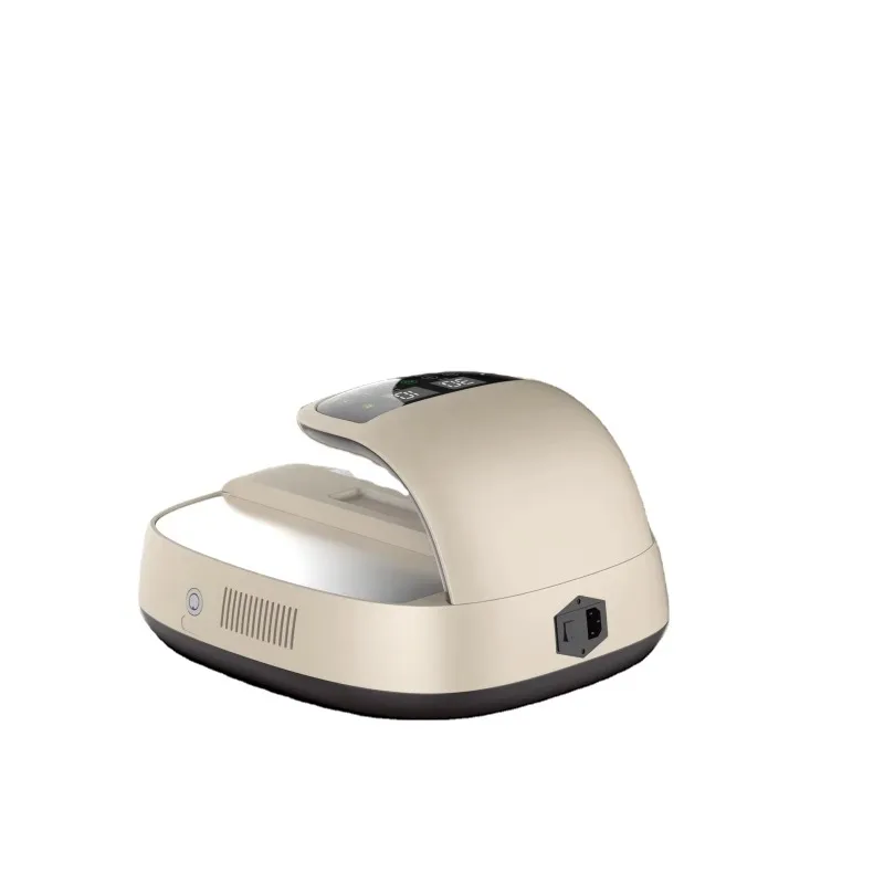 New Design Configure Remote Control Electric Terahertz Therapy Foot Massager Warmer Heater for Body Circulation