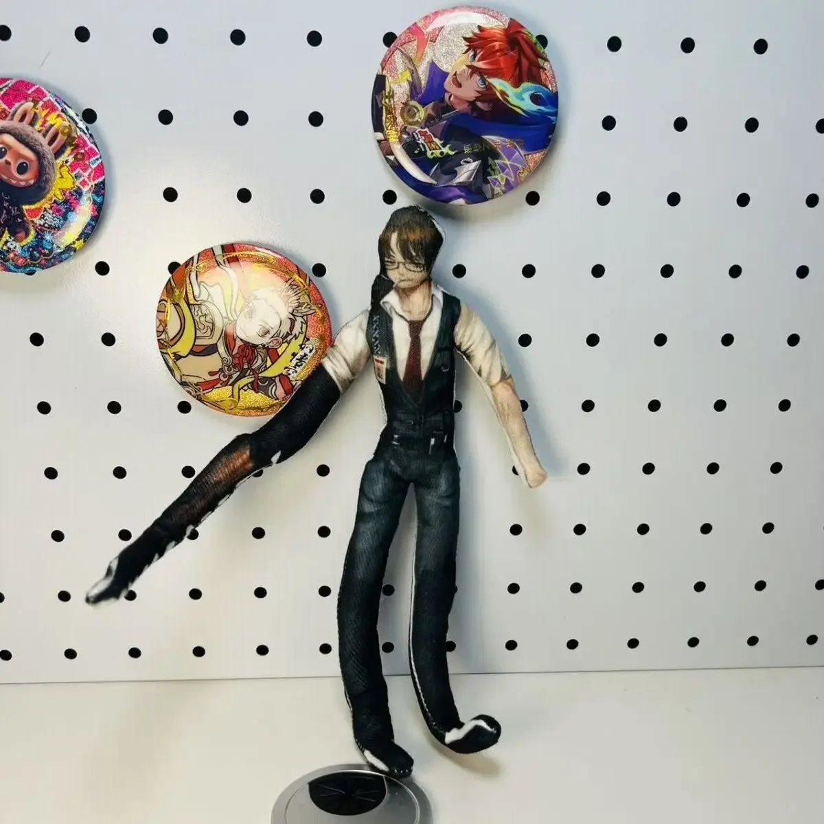 28 cm popactie Twist opgehangen pluche poppen Anime Limbus Company Honglu Don Quixote Heathcliff Faust abstracte draadpop met bot