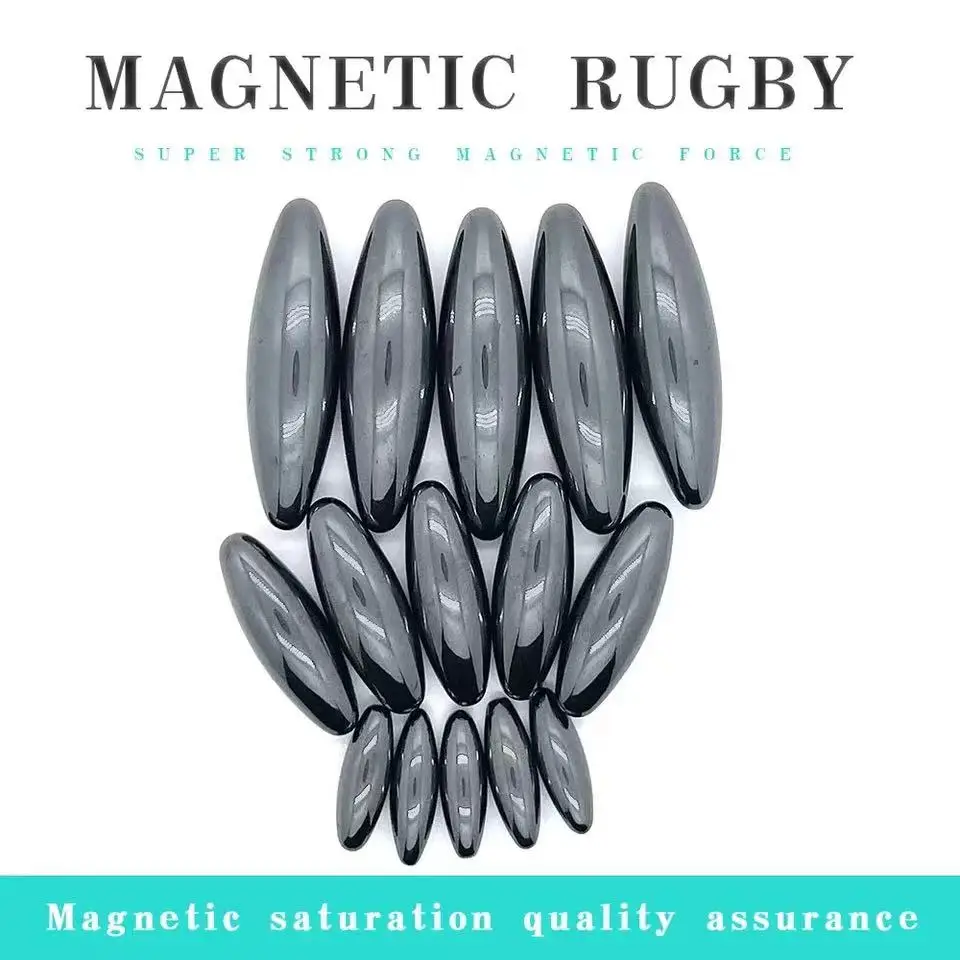 Strong Magnetic Decompression toys Therapy Relief Toy Oval Shape Power Ferrite Magnet Massager Customizable Free Ship