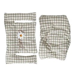 Baby High Chair Cover, Cotton Cushion Liner Fashionable Flower Pattern Soft Splitter Cushion for Dining Chairs