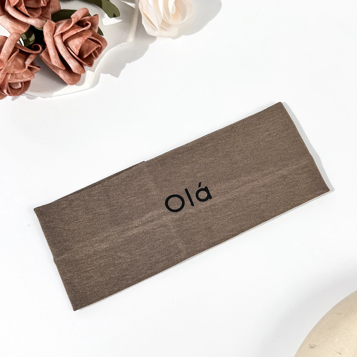 Buchstaben-Stirnbänder für Männer und Frauen, Yoga-Stirnbänder, rutschfest, schweißabsorbierend, Stirnbänder, Fitness-Haarband, Sport, elastische Stirnbänder – Detail 9