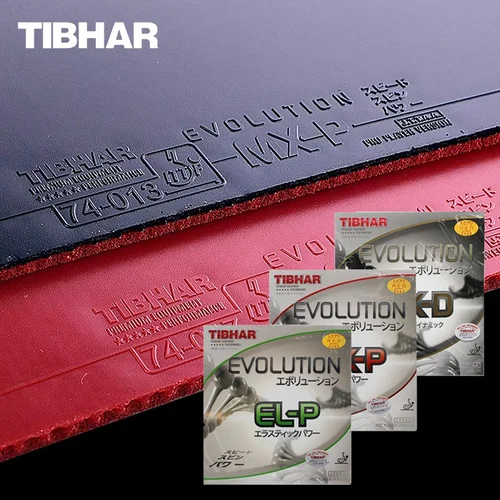 Tibhar Evolution EL-P MX-P goma de tenis de mesa profesional no pegajoso espinillas-en goma de Ping Pong Original para ataque rápido