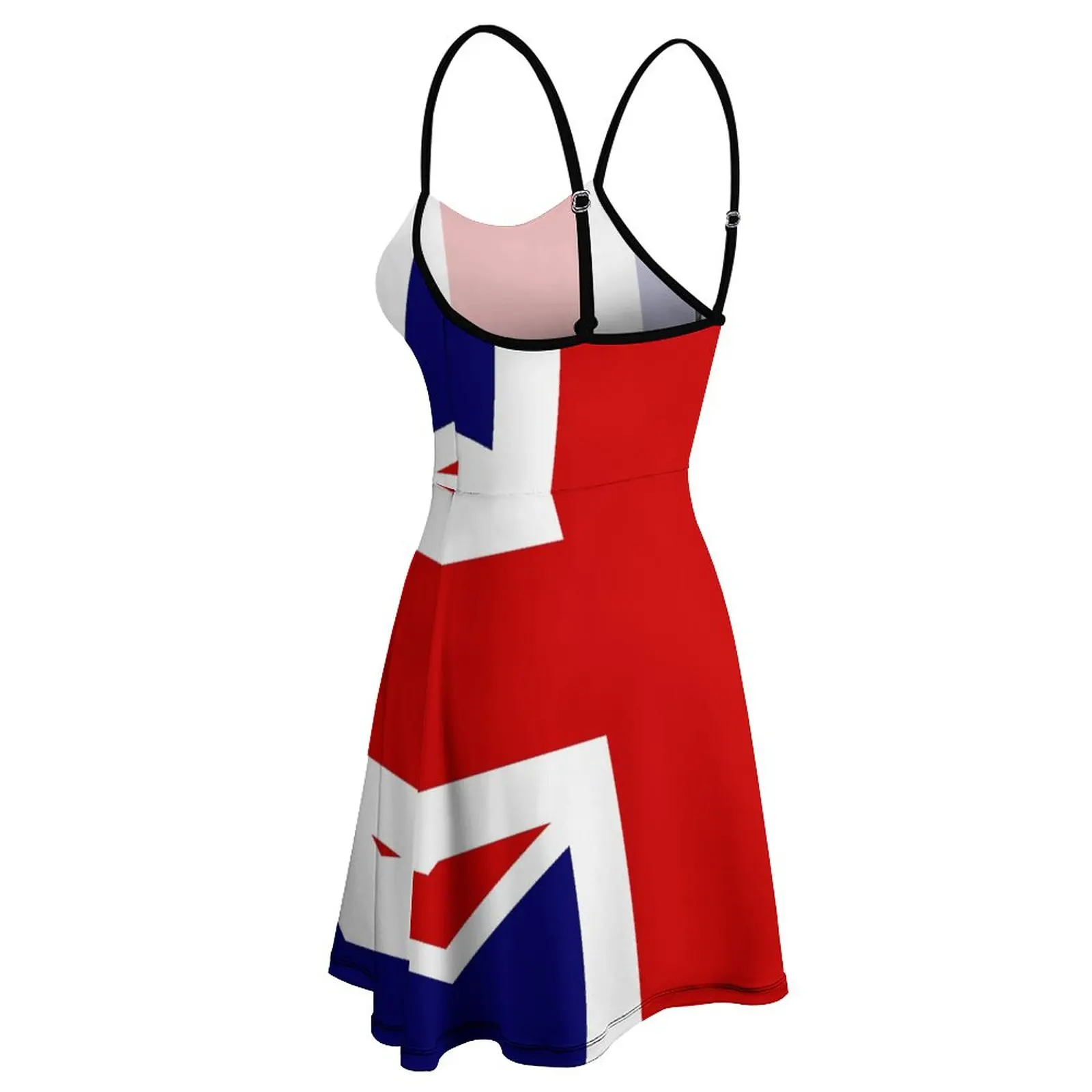 British Flag Union Jack Cute Sexy women's Gown women's Sling Dress Funny novità Clubs The Dress