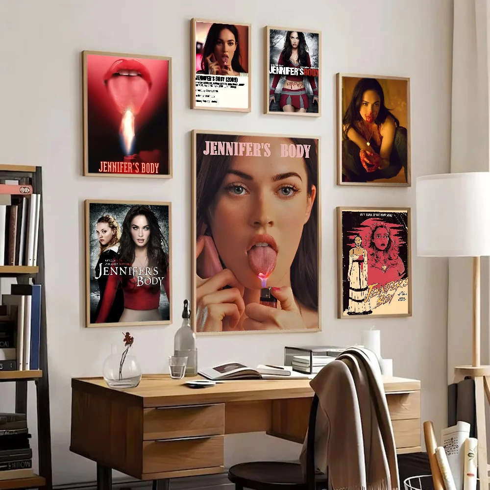 Jennifer Body Anime Posters Sticky HD Quality Poster Wall Art Painting Study Wall Decor