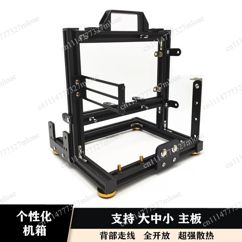 open-chassis-matx-computer-chassis-rack-aluminum-alloy-atx-creative-personality-itx-desktop-diy-rack
