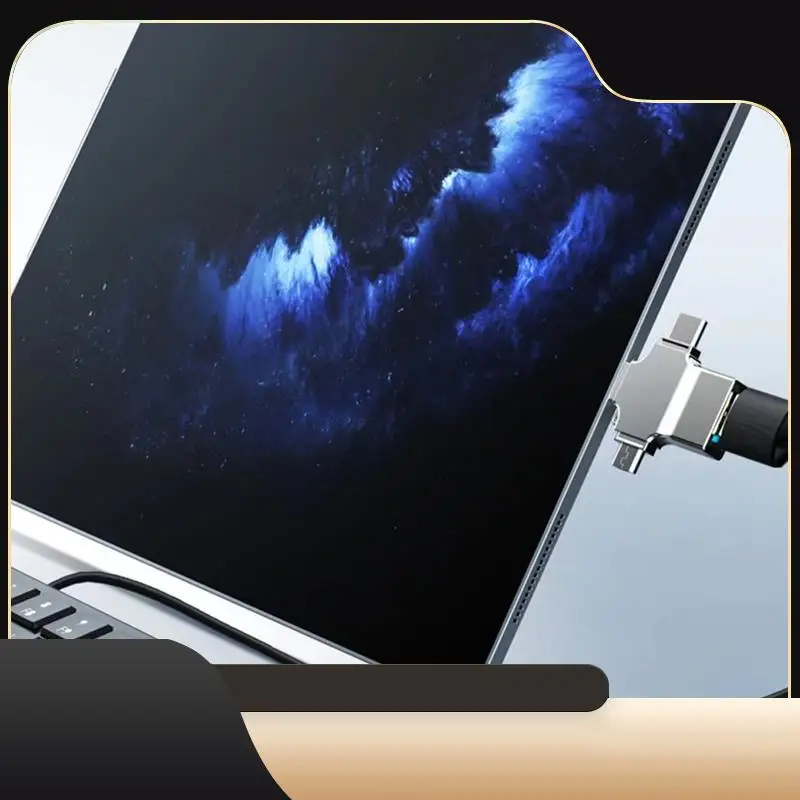 

Устройство чтения карт SD Адаптер для микрокарт 4 в 1, устройство чтения карт USB 3.0 Micro-Sd к USB для интерфейса OTG Adaptador-T44C