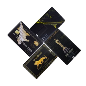 20 PC/LOT LOGO GRATIS 100% Capacidad 4GB 8GB 16GB 32GB Tarjeta de crédito USB Drive Flash Logotipo personalizado Pendrive creativo de alta calidad 8 mejor tarjeta USB de ventas - №4