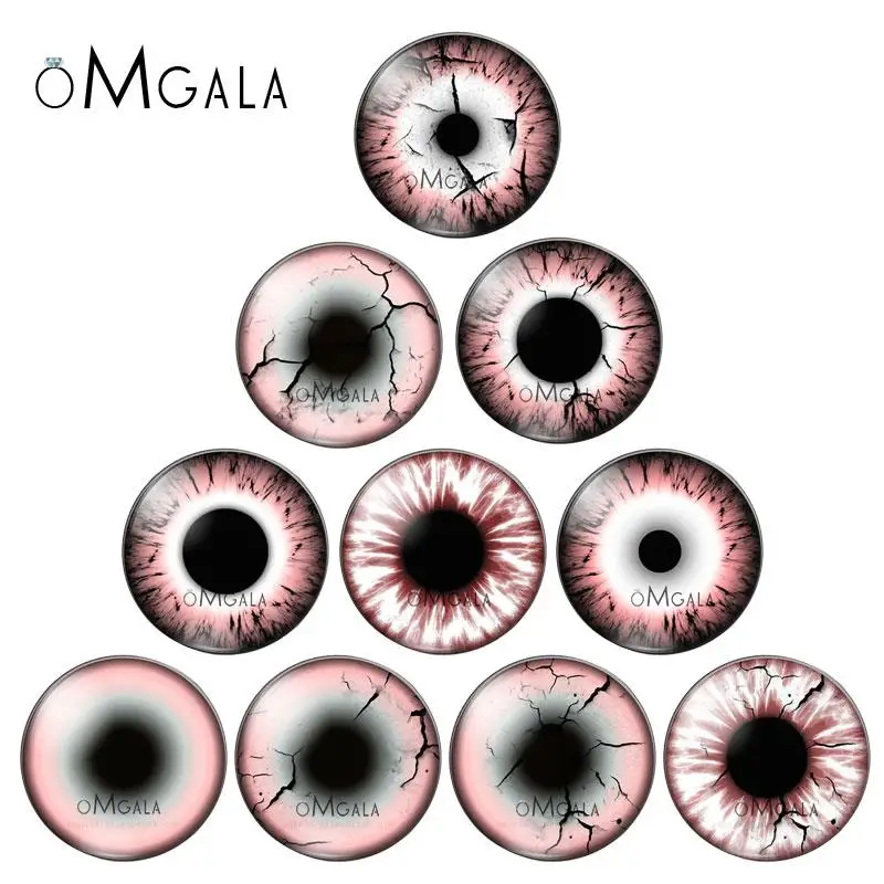 

10 шт., круглые куклы-глазки, 8-30 мм