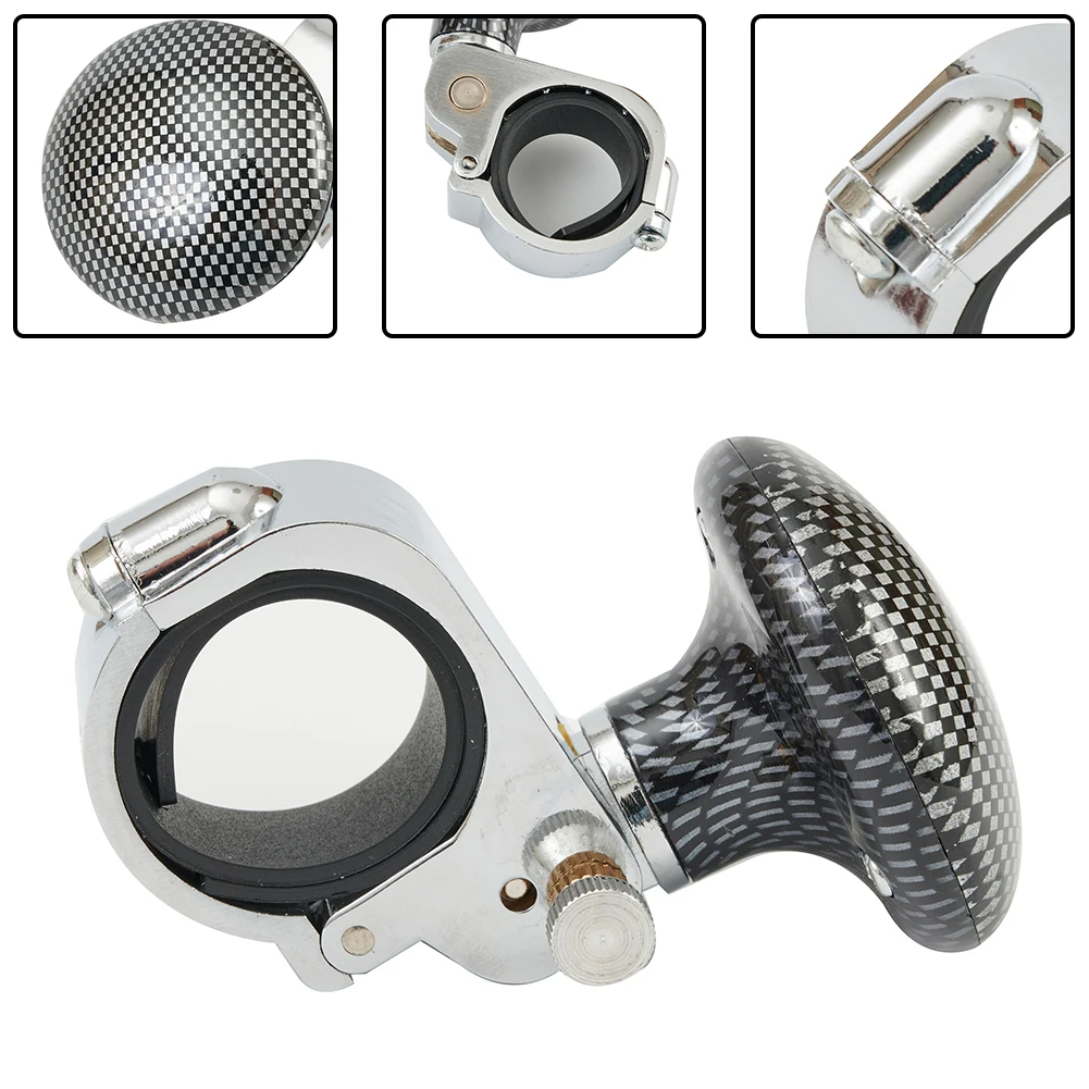 Car Steering Wheel Spinner Knob Auto Power Handle Auxiliary Turning Ball Universal- Automobile Modification Parts