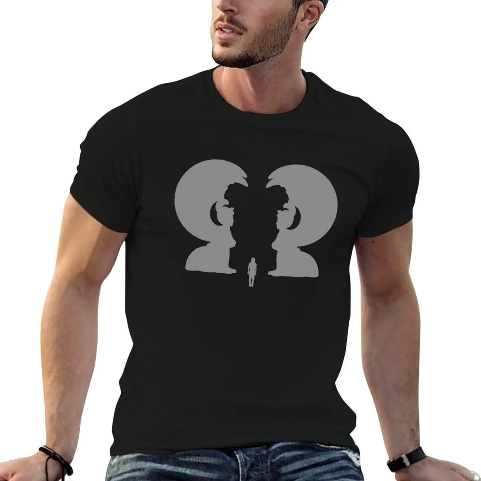 Neverending Story - The Sphinx Gate T-Shirt man t shirt summer t shirts for man pack cotton T-Shirt