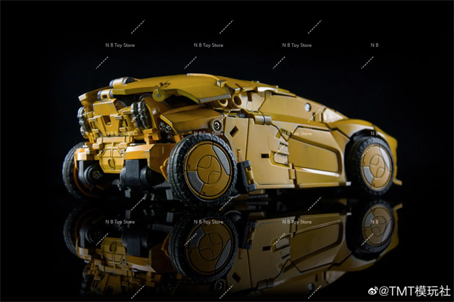 Figura de ação transformável TMT TMT-01, TMT01, revestimento de danos à batalha de abelha, proporção 3A, robô coletar presentes