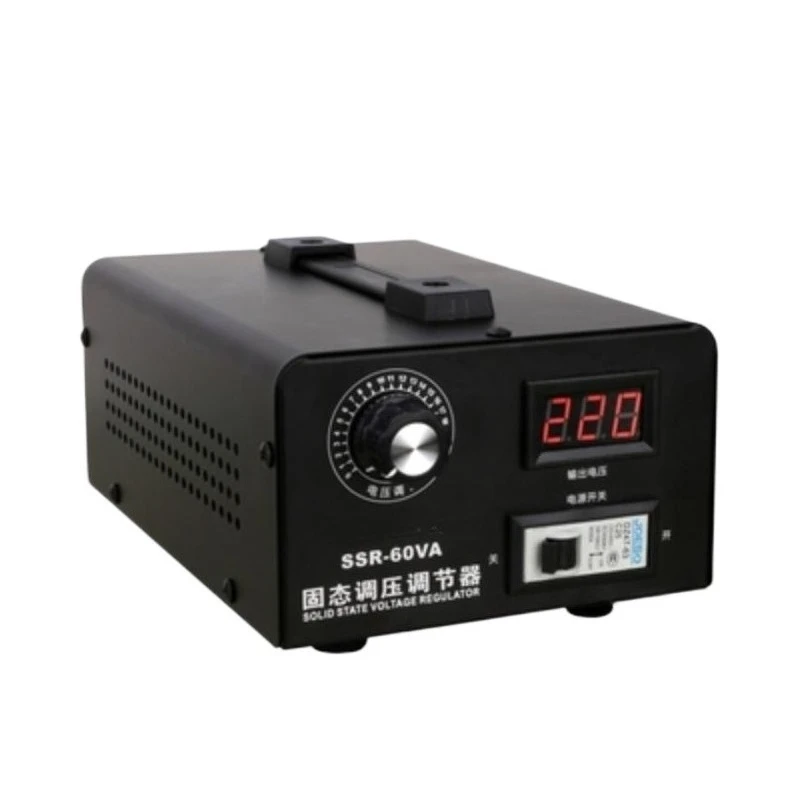 AC 220V 100A Silicon Controlled Electronic Voltage Regulator Single Phase Solid State Voltage Regulator