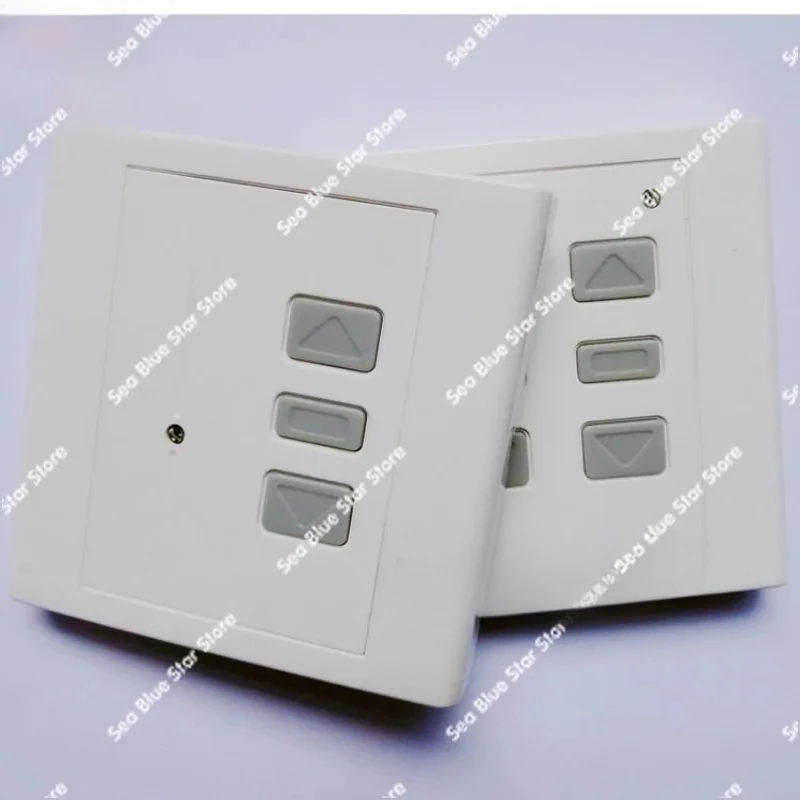 Electric curtain with manual switch receiver/smart home motor controller/dual track automatic remote control switch