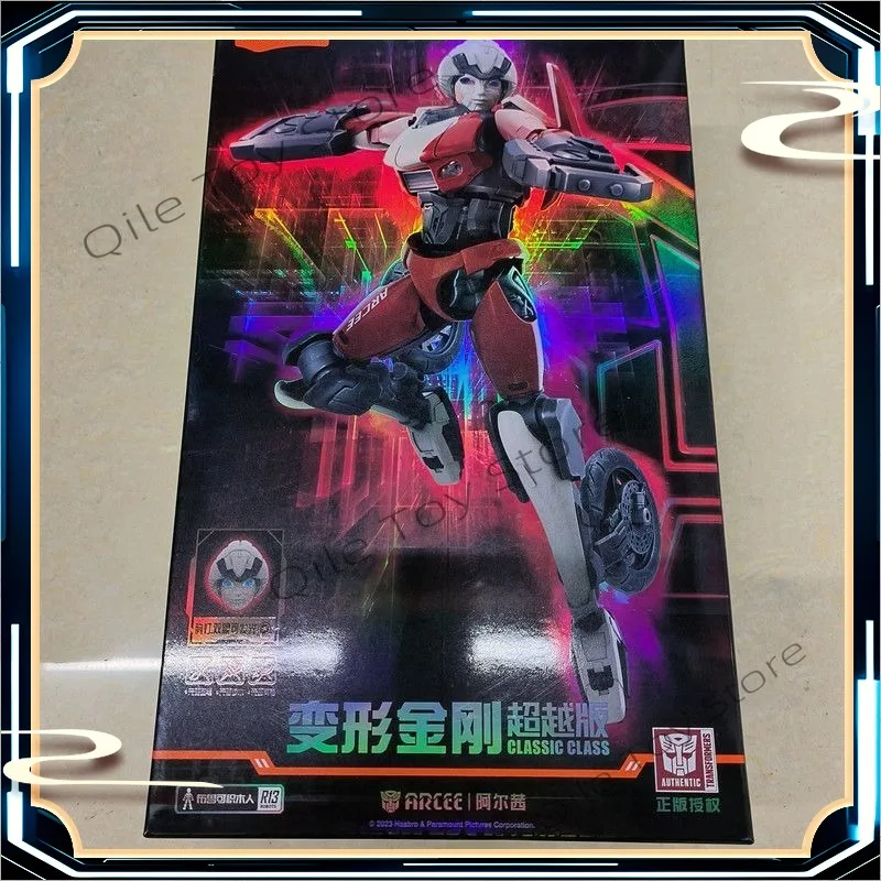 Em estoque blokees brinquedos transformados opcommander abelha amarela thor onda de choque onda sonora ferro figura ação coleção presente