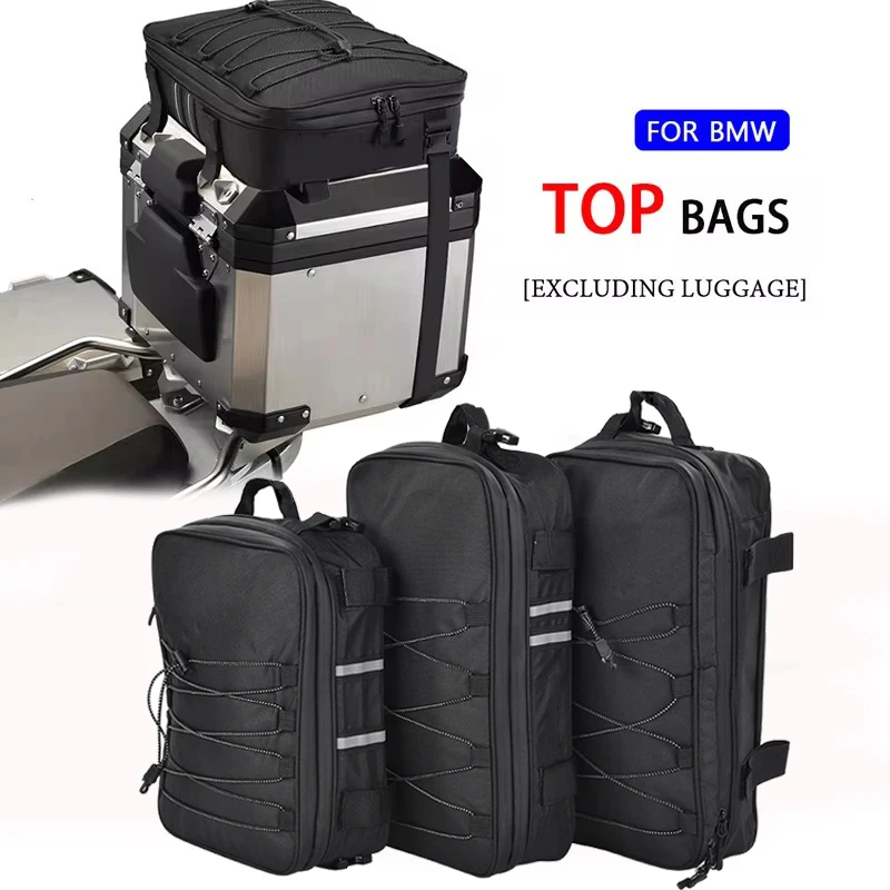 

Waterproof Motorcycle Top Bag Expandable Tail Luggage Bag For BMW R 1200 1250 GS LC ADV Top Box Panniers Bag Case Luggage Bags