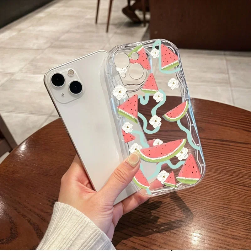 레몬 수박 케이스 OPPO A5 A3 Pro A60 A17 A36 A52 A53 A32 A3X A15 A35 A16 A57 A31 A9 2020 A5S A54 A55 A57 Reno 6 5 Lite 용