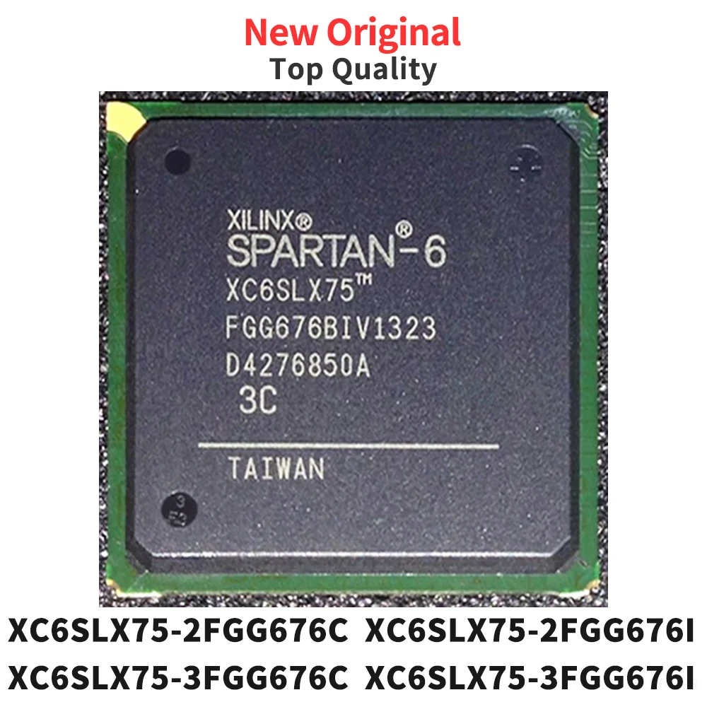

(1 Piece) XC6SLX75-2FGG676C XC6SLX75-2FGG676I XC6SLX75-3FGG676C XC6SLX75-3FGG676I BGA-676 Original XC6SLX75 FGG676