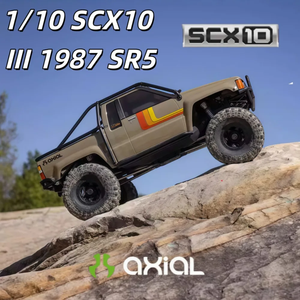 

Радиоуправляемая внедорожная машина AXIAL SCX10 III 1987 SR5, масштаб 1/10, 4WD, 3S, реалистичная модель внедорожного грузовика