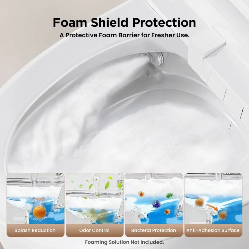 JOMOO Redefine Model Bathroom Smart Toilet Foam Shield Personalized Cleaning Mode Smart Tolet Intelligent Bowl with Water Tank