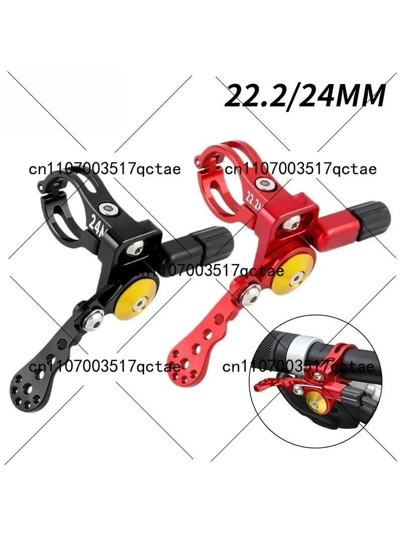 Bike Dropper Seatpost Remote Lever 22.2mm 24mm for MTB Road Bike Internal External Cable Routing