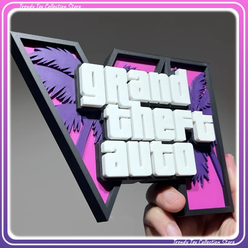 Accessories For Your Gaming Room - Soporte con el logotipo de GTA
