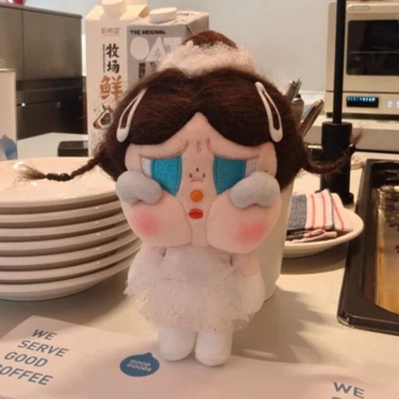 Pop Mart Crybaby Shiny Shiny Series Ballet Themed Plush Keychain Hanging Card Cute Doll Kawaii Toy Bag Charm Home Decor Gift