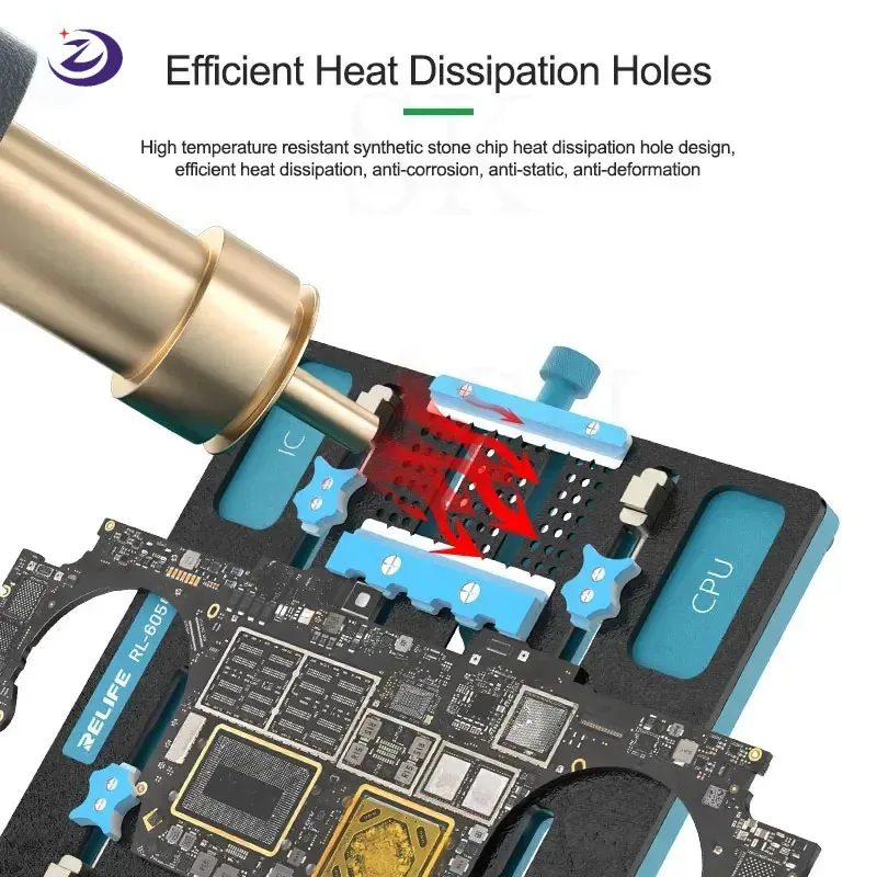 

RELIFE RL-605 PRO Motherboard Chip Universal Fixture Laptop CPU Harddisk IC Chip Motherboard Jig Board Holder Repair Tools