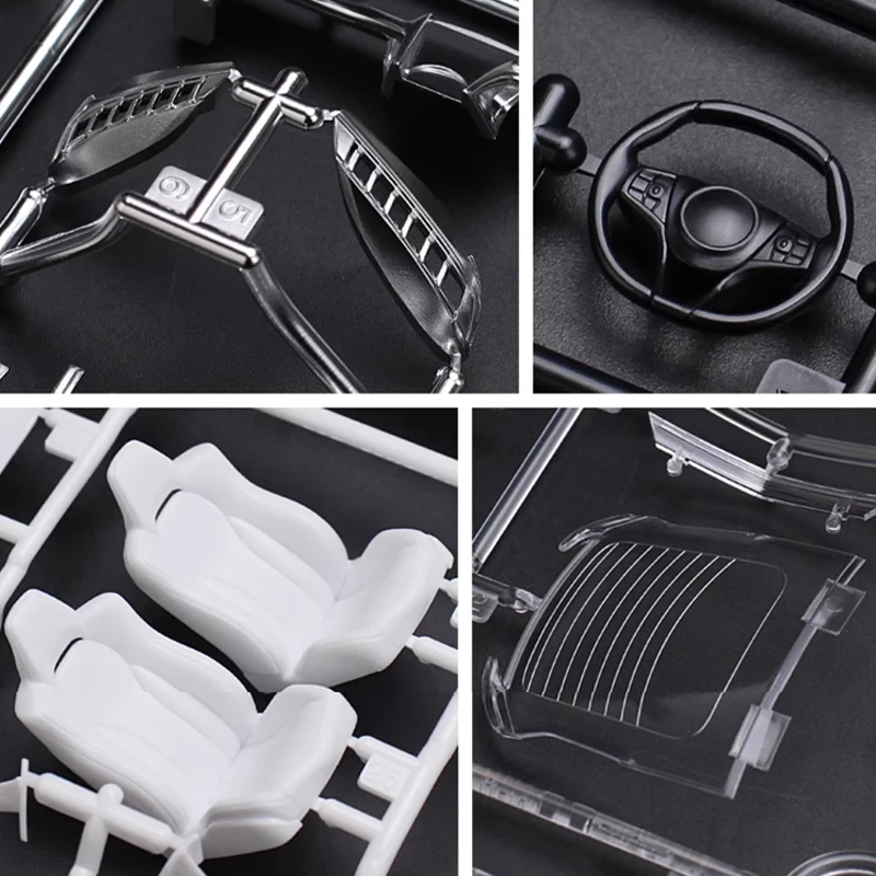 TAMIYA Plastic assembly car scale model kit 24344 New Sportscar X Supercar 1/24 Toy DIY Collection Gift