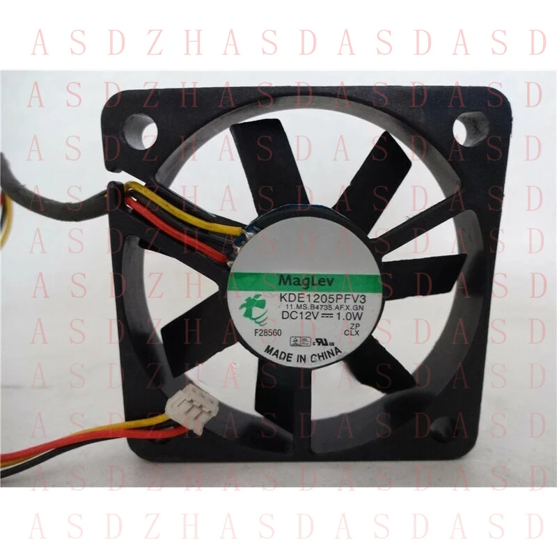 Z  1pc   for KDE1205PFV3 DC12V 1.0W 5010 5CM 3-wire Cooling Fan