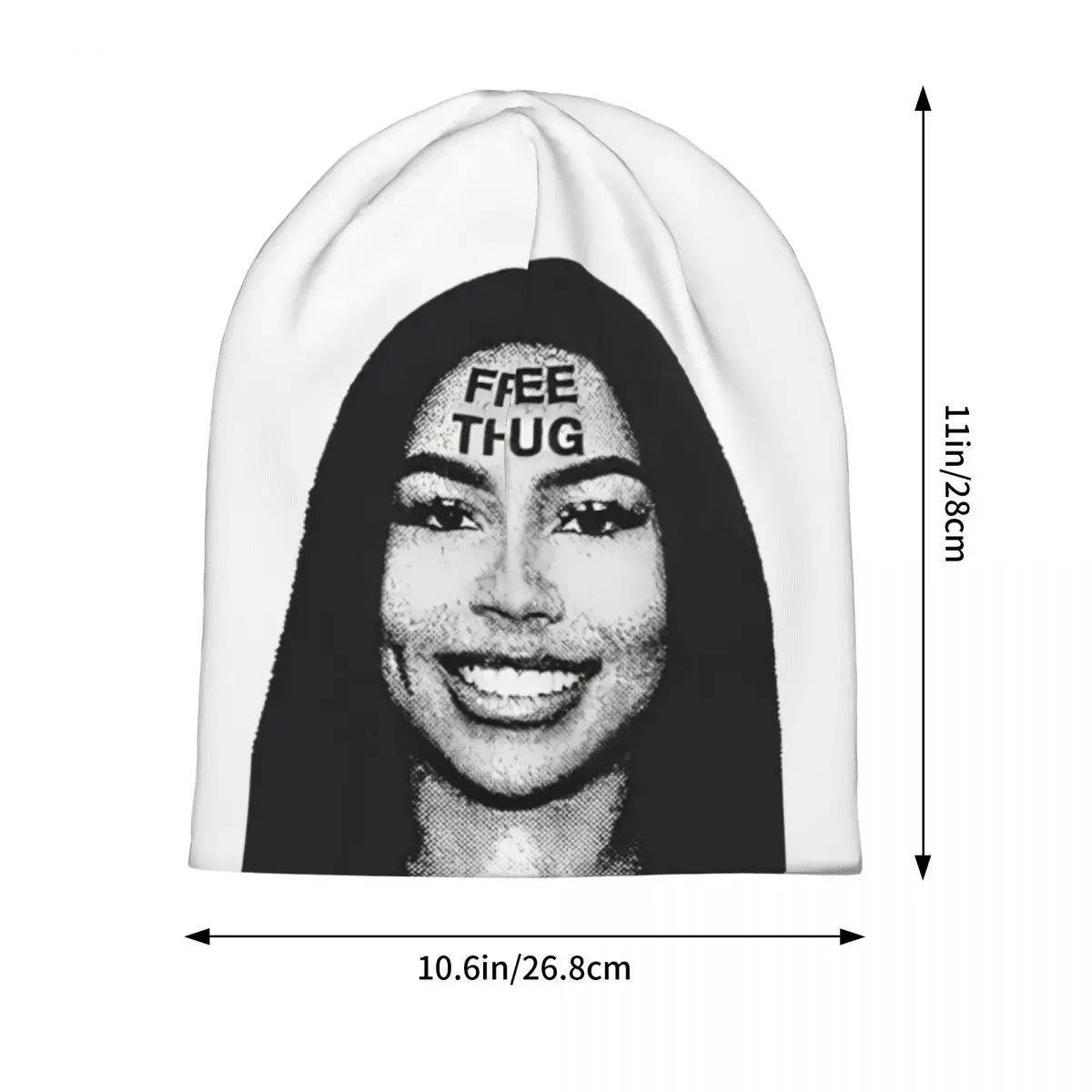 Rapper Youngs Free Thug Smile Caps Hip Hop Männer Frauen Street Skull ies Mützen Hüte Frühling warme Dual-Use-Motorhaube Hüte