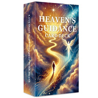 Heaven Guidance Oracle Cards, Heaven Information Tarot Deck, Spiritual Guidance Oracle Deck, English Version, 54-Cards