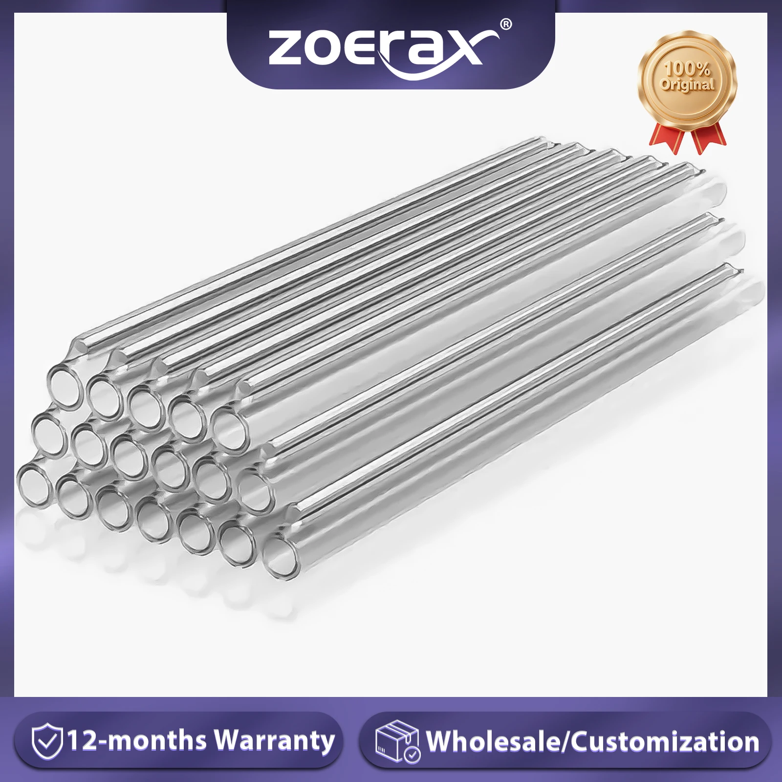 ZoeRax Tubo termorretrátil Cabo de fibra óptica 60mm de diâmetro Manga de proteção de emenda de fusão Tubo termo retrátil de fibra óptica Hot Melt