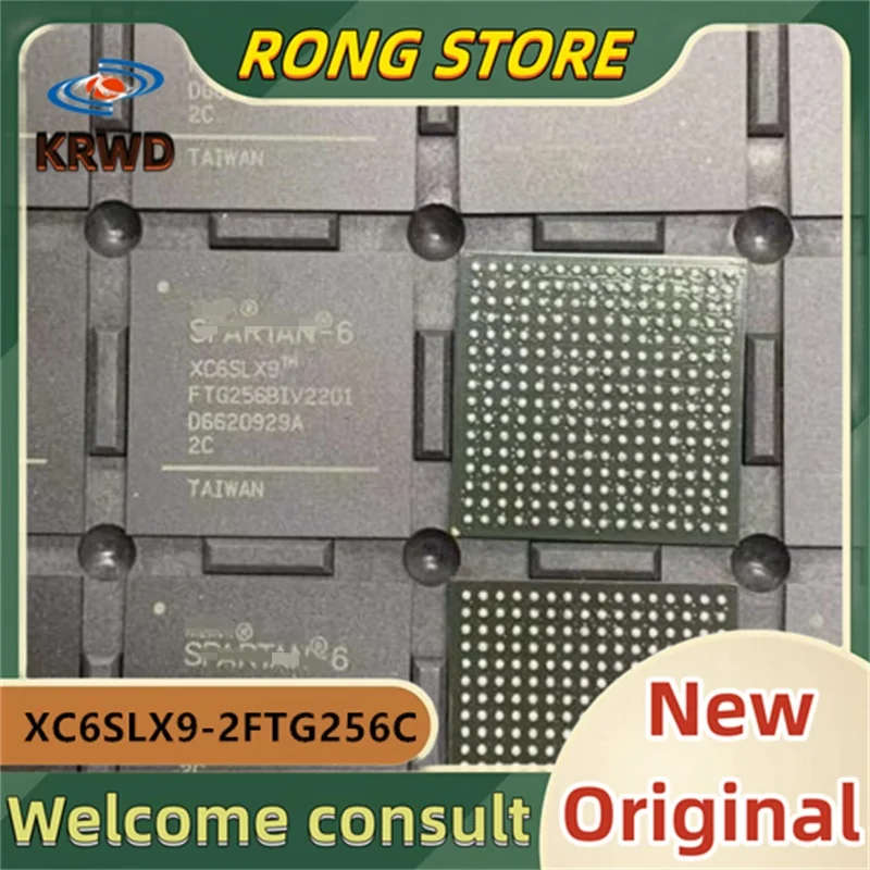 

2PCS XC6SLX9 New and original XC6SLX9-2FTG256C 2C BGA256