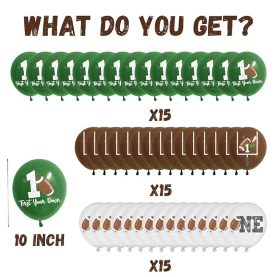 45 Stuks Fit Jaar Down Ballonnen Fit Verjaardag Voetbal Ballonnen Voetbal Latex Ballon Fit Jaar Down Verjaardagsfeestje Decoraties Foo