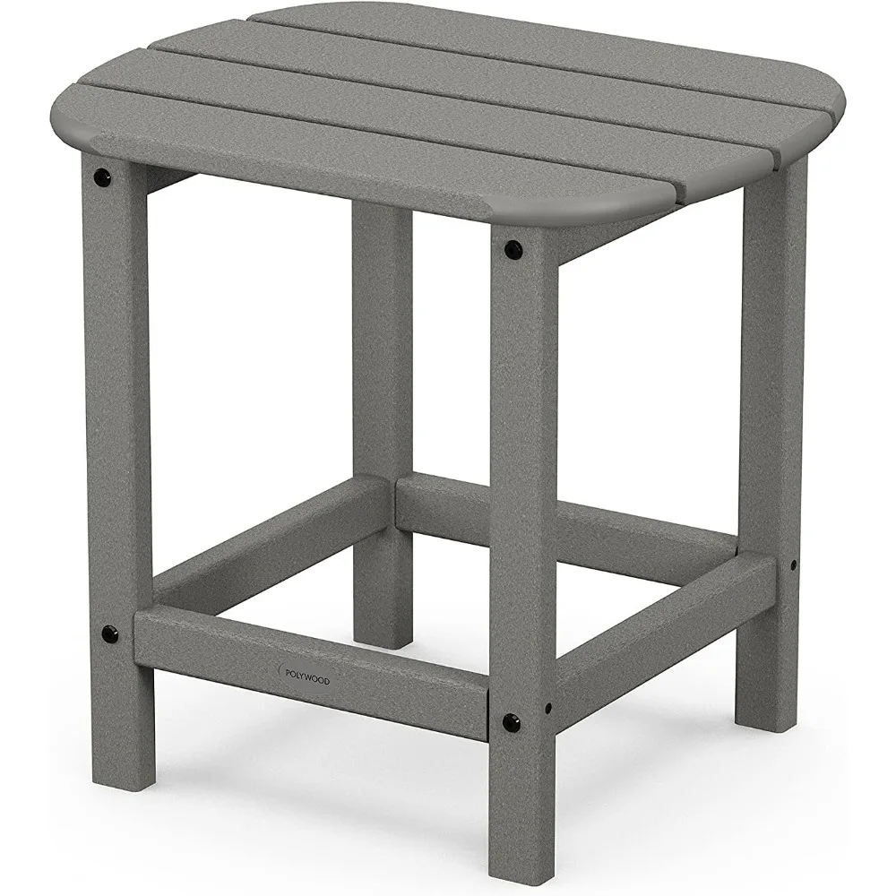 Outdoor Side Table, Slate Grey