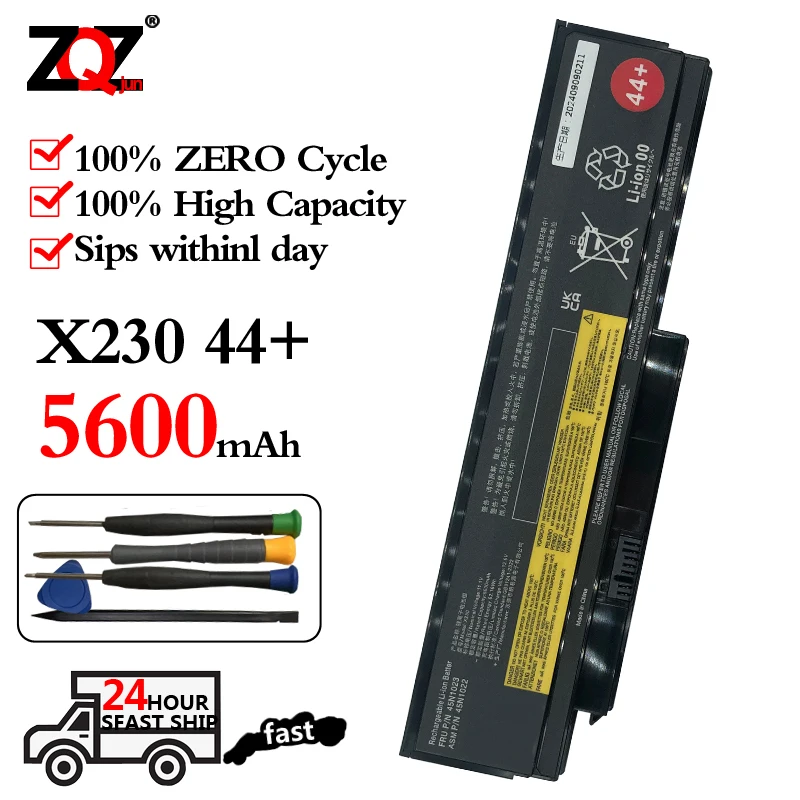 

X230 New Laptop Battery for Lenovo Thinkpad X220I X220 X230I 0A36307 42T4940 0A36281 45N1022 45N1023 44+