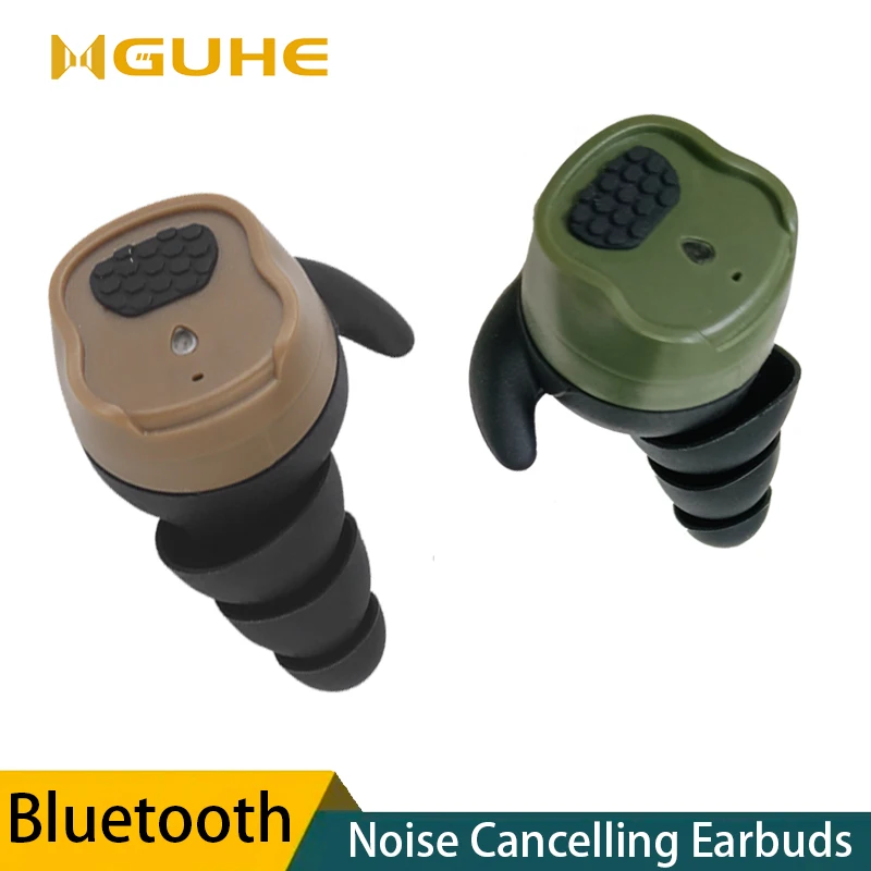 

NEW Electronic Bluetooth Earplugs, Hunting Shooting Earphones, Anti Noise Ear Plug, Noise Canceling Hearing Protection