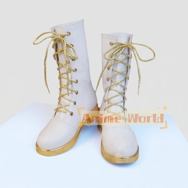 KPop Demon Hunters Zoey Rumi Cosplay Shoes Anime Costume Boots Custom Made Children Girls Shoes Boots