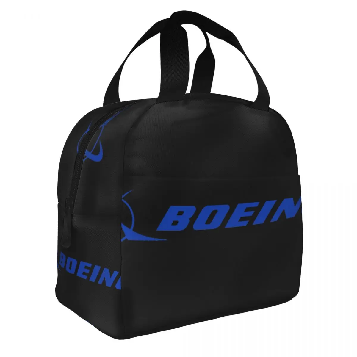 Boeing Logo Lunch Bag Insulation Bento Pack Bag Meal Pack Handbag