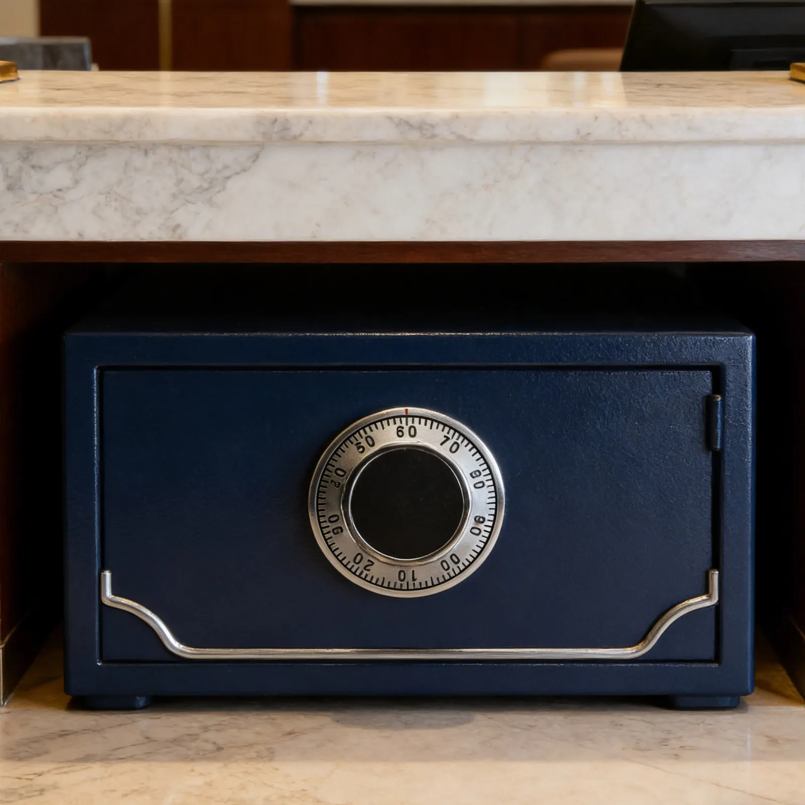 Mechanical Coded Dial Lock Classic Vintage Anti-Theft Security Jewelry Cabinet 3 Disc Cash Chest Safe Box Combination Lock