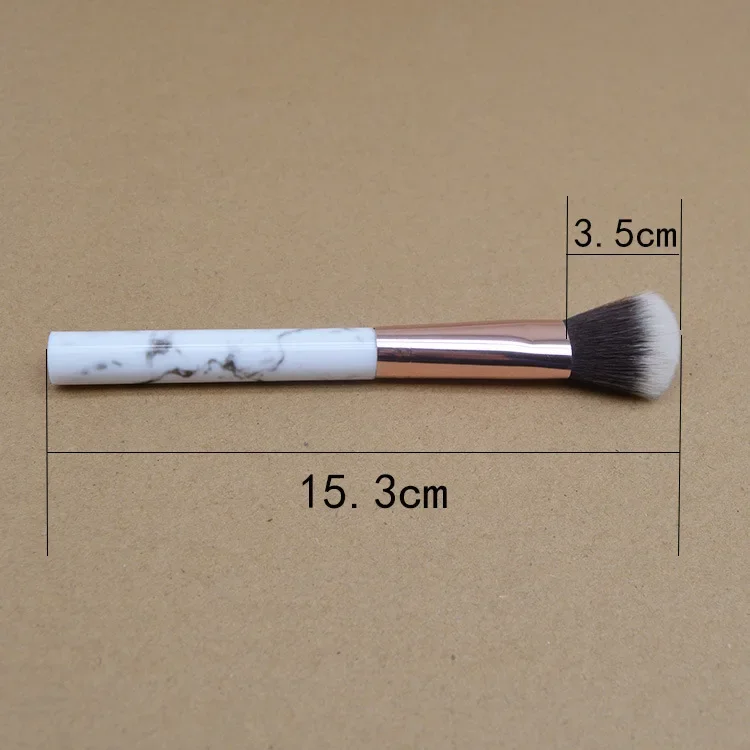 1pcs Marble blush powder brush flame high gloss brush makeup brush beauty tools make up brushes cosmetics foundation