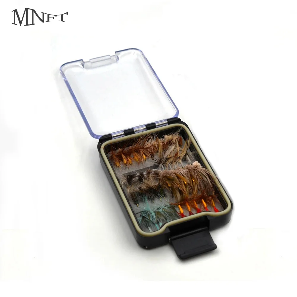 MNFT 40/54/72Pcs Outdoor Planet Waterproof Fly Box with Dry/Wet/Nymph/Streamer Trout Fly Fishing Flies Lure