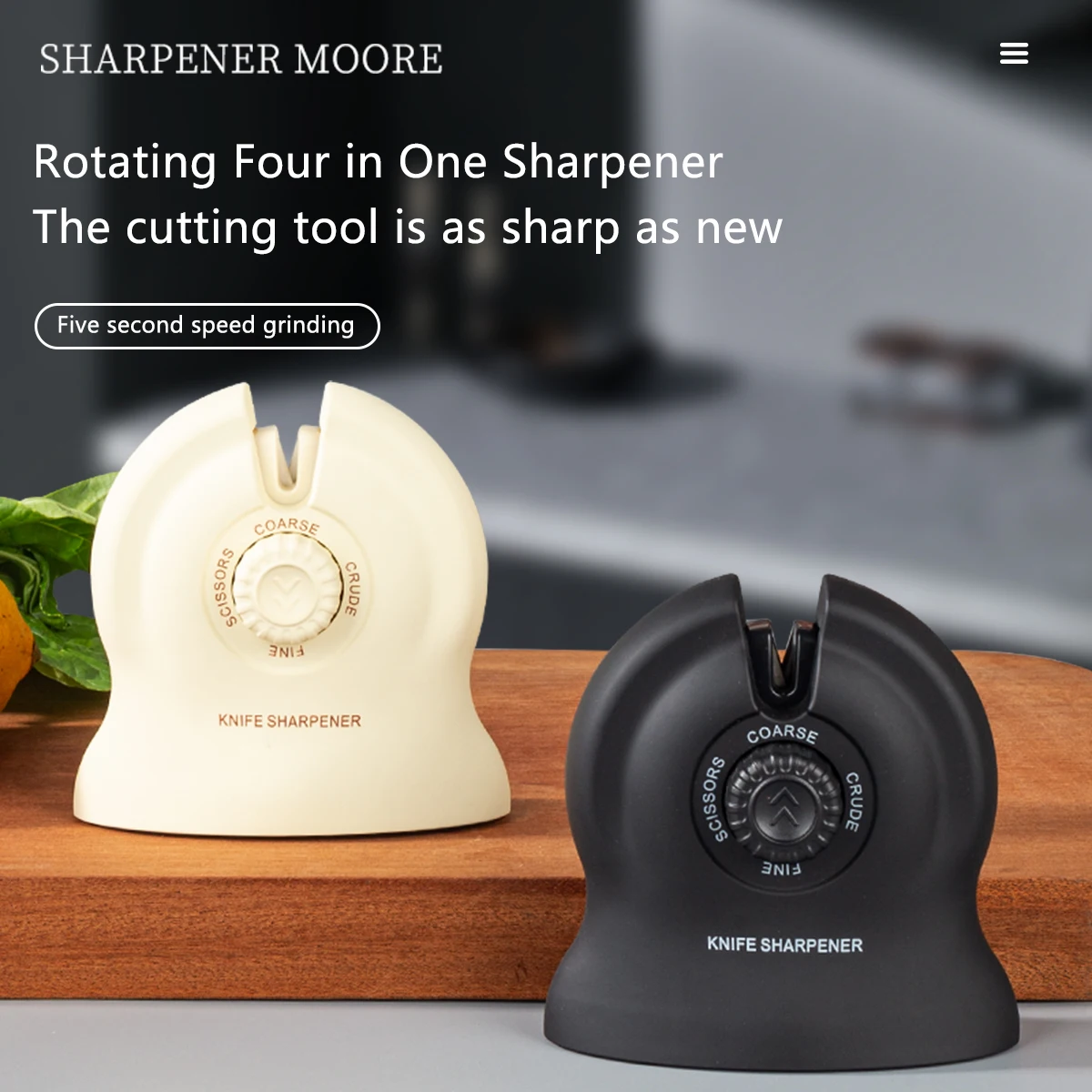 

Adjustable Sharpener, Precision Fixed Angle System, Multifunctional Tool for Kitchen Knives, Imported & Fast Sharpening Artifact