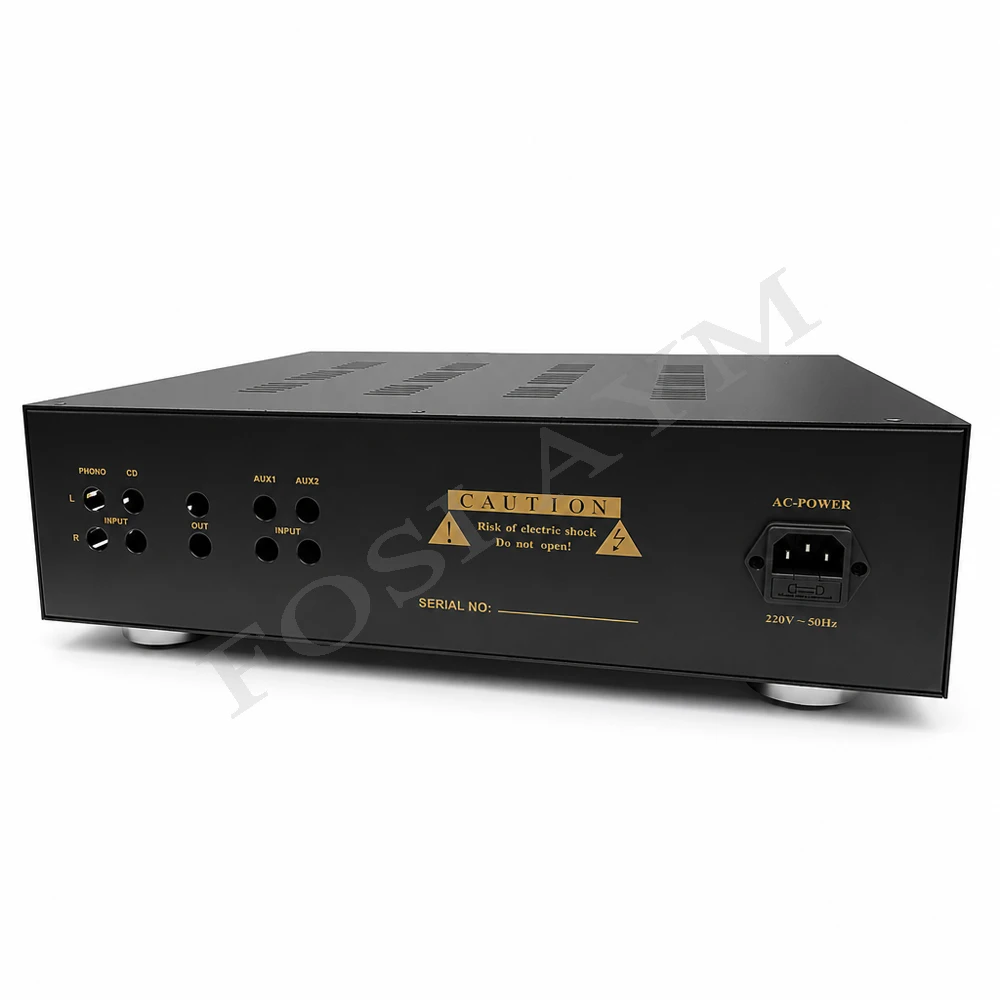 FOSI YAM 430x300x120mm Kondo Style Tube Preamp DIY Chassis HiFi Vacuum Valve Amplifier Enclosure Case for Audiophile DIY