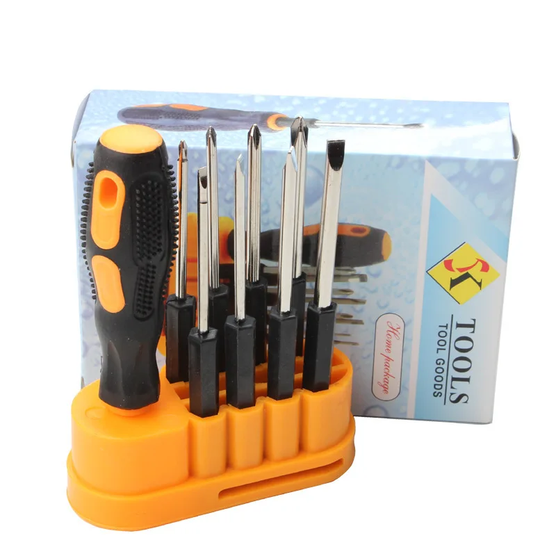 8-in-1 multifunctional combination screwdriver, plum blossom/flat head screwdriver, professional household maintenance tool