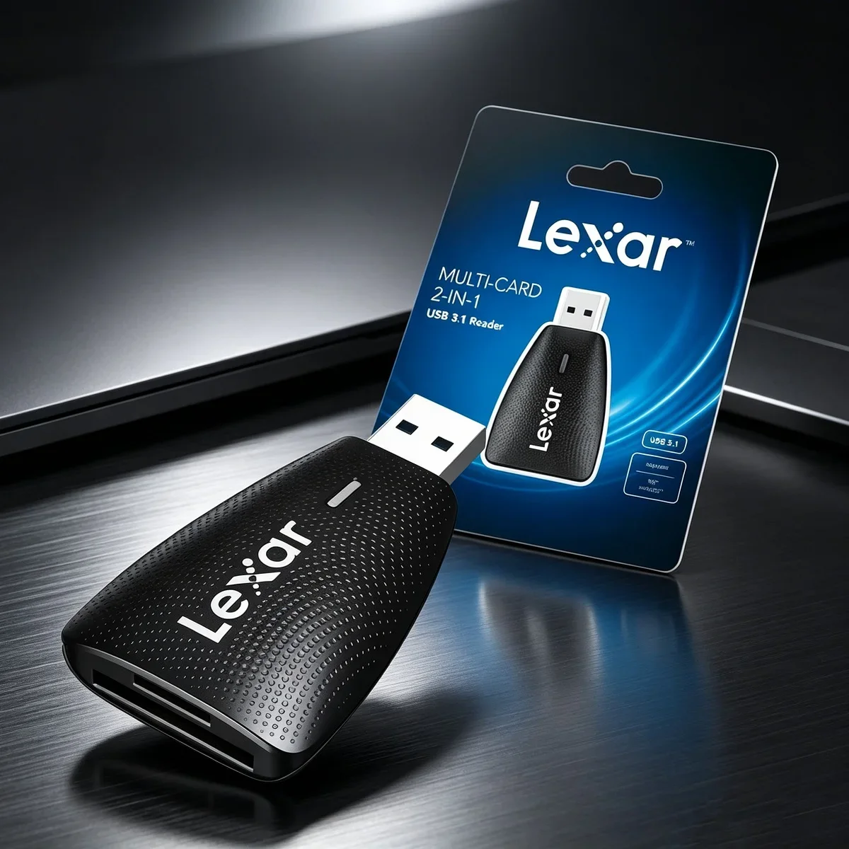 Lexar USB 3.2 USB 3.1 Type C Card Reader to SD MicroSD TF Card for PC Laptop Smart Memory Card SD Adapter Hot Swappable Pro